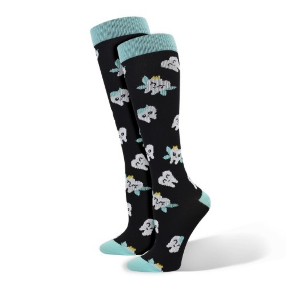 Tooth Fairy 10-14mmHG Light Compression Sock